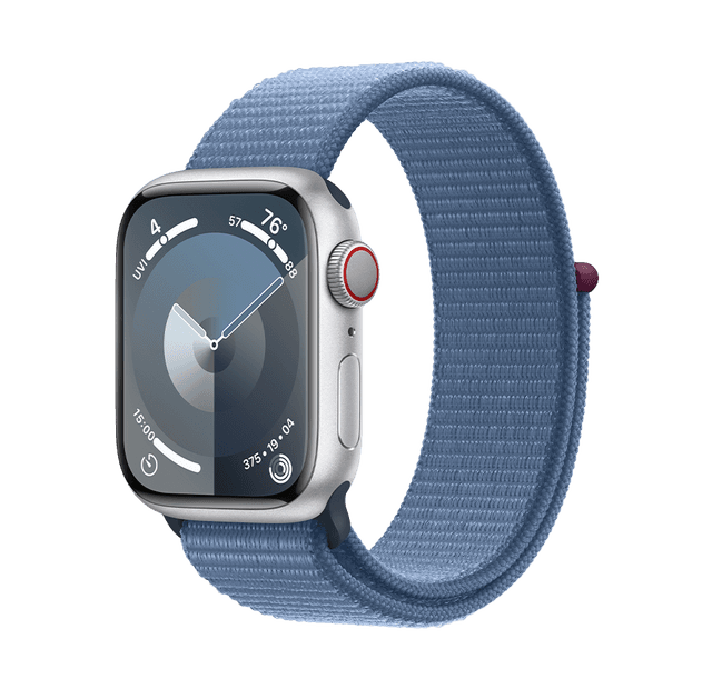 Išmanusis laikrodis Apple Watch Series 9 GPS + Cellular, (41 mm) Aluminium Case, Sport Loop
