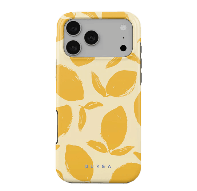 Apsauginis dėklas Apple iPhone 17 Pro Max su Magsafe, Lemon Tart Tough (BURGA)