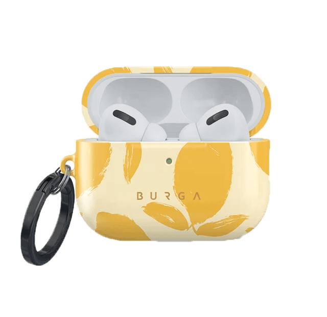 Apsauginis ausinių dėklas Apple AirPods Pro 3, Lemon Tart (BURGA)