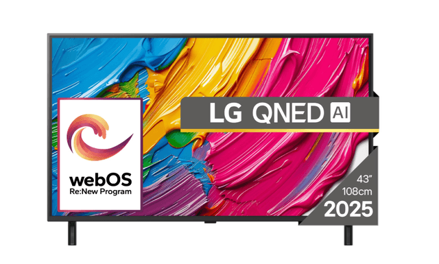 Televizorius LG 43QNED80A3A UHD (43")