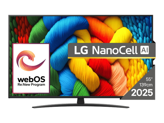 Televizorius LG 55NANO81A3A UHD (55")