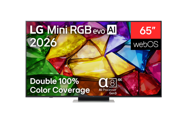 Televizorius LG 65MRGB87B3B 4K Mini RGB evo Smart TV (65")