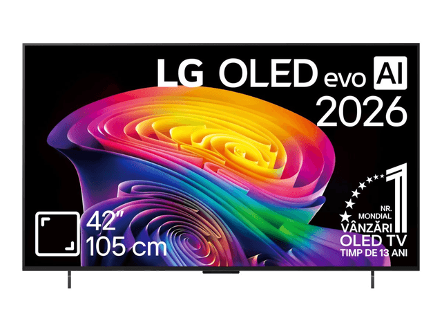 Televizorius LG OLED42C61LA 4K OLED evo Smart TV (42")