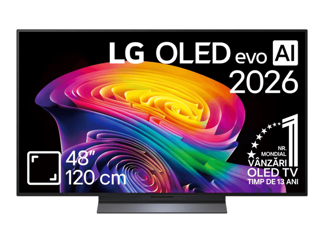 Televizorius LG OLED48C61LA 4K OLED evo Smart TV (48")