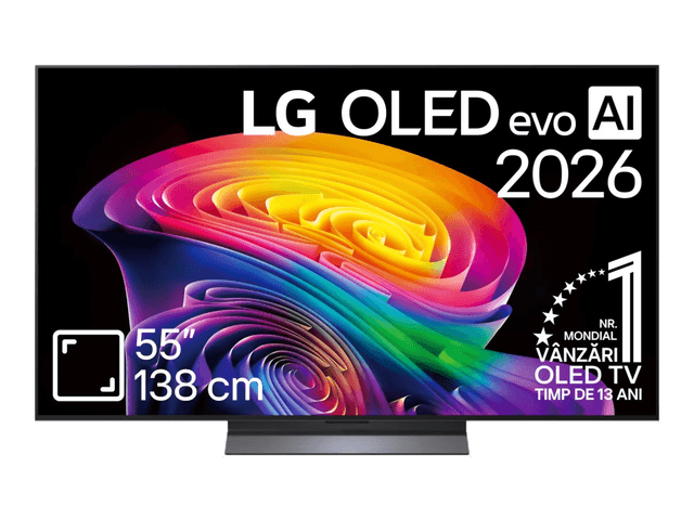 Televizorius LG OLED55C61LA 4K OLED evo Smart TV (55")