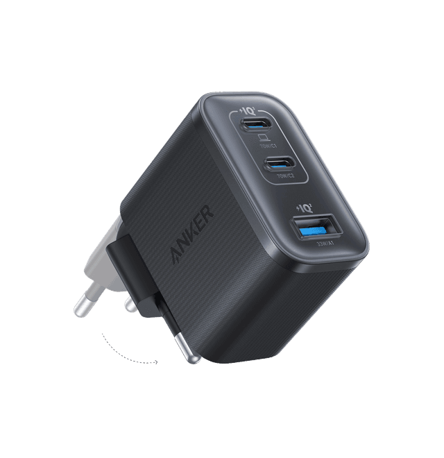 Buitinis kroviklis Anker Nano USB-C/USB-A (70 W)