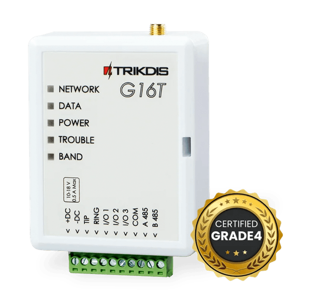 GSM komunikatorius G16T (su antena ANT04 Priklijuojama)