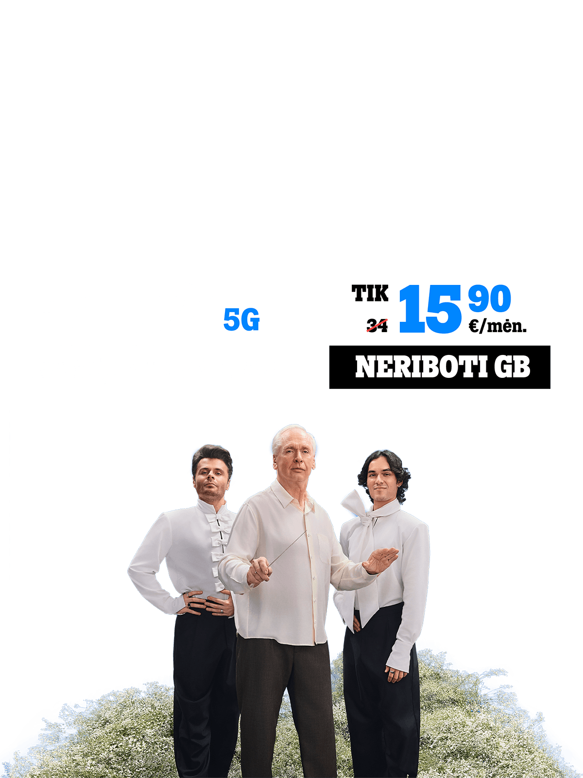 TELE2 5G namų interneto planas tik 15,90 €/mėn.