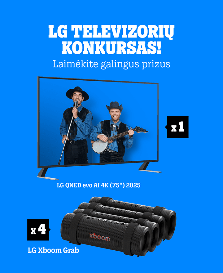 LG TELEVIZORIŲ KONKURSAS!