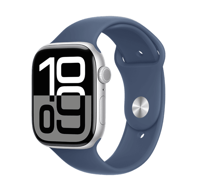 Išmanusis laikrodis Apple Watch Series 10 GPS + Cellular, Aluminium Case (46 mm), Sport Band, M/L, 2024