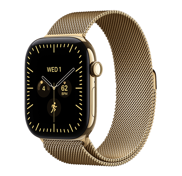 Išmanusis laikrodis Apple Watch Series 12 GPS + Cellular, Titanium Case, Milanese Loop (42 mm)