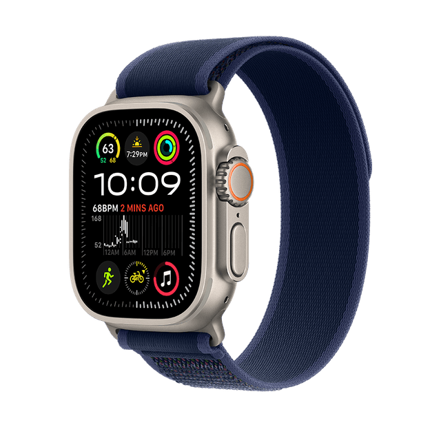 Išmanusis laikrodis Apple Watch Ultra 2 GPS + Cellular, Titanium Case (49 mm), Trail Loop, M/L 2024